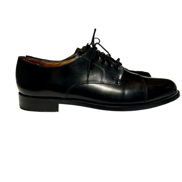 Men’s Cole Haan black cap tie oxford sz 11 - Picture 2 of 6